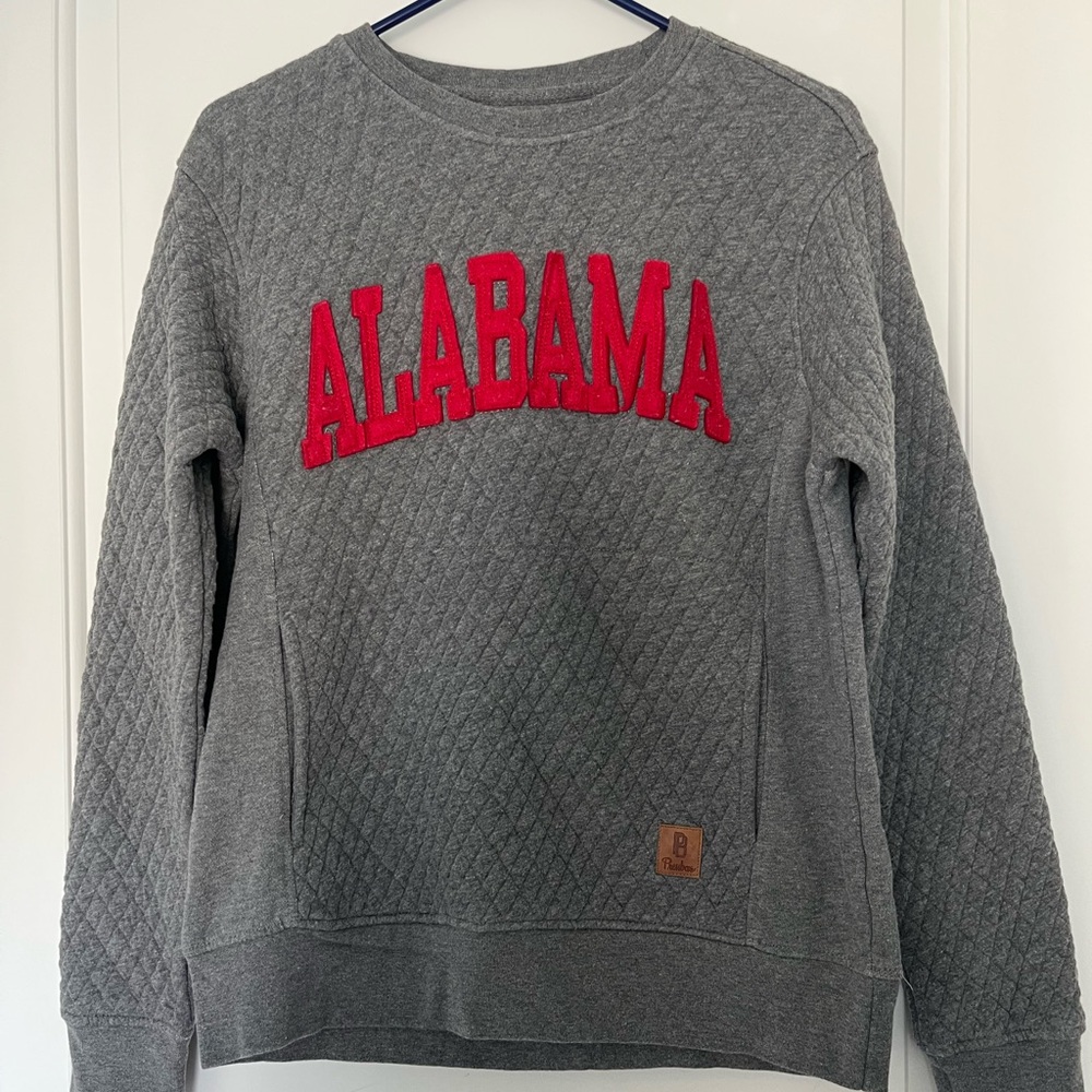 Alabama Roll Tide Pressbox Quilted Sweatshirt women’s Small